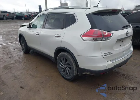 2016 Nissan Rogue Sl из США, поврежденный, VIN 5N1AT2MV0GC790899